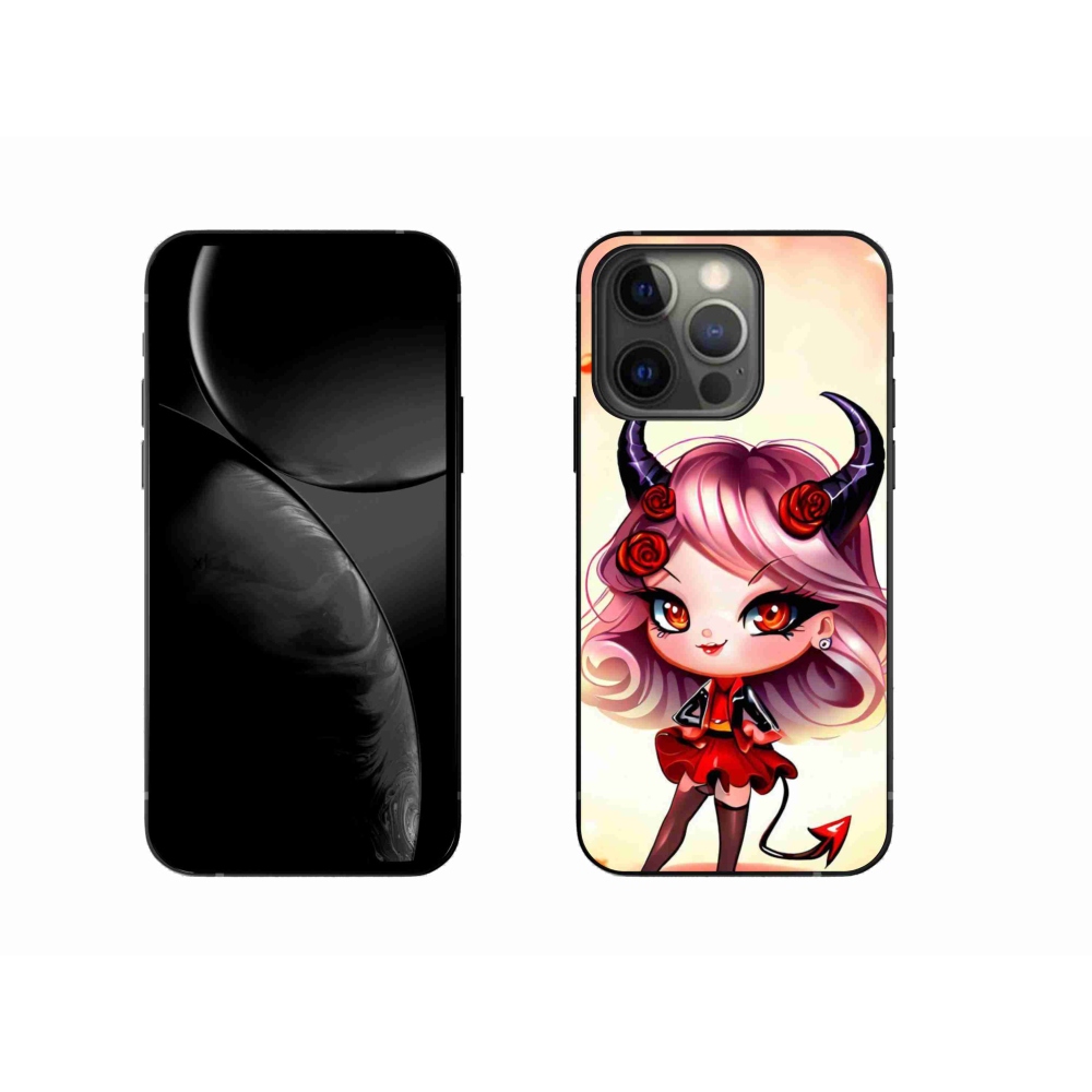 Gelový kryt mmCase na iPhone 13 Pro 6.1 - kreslená čertice