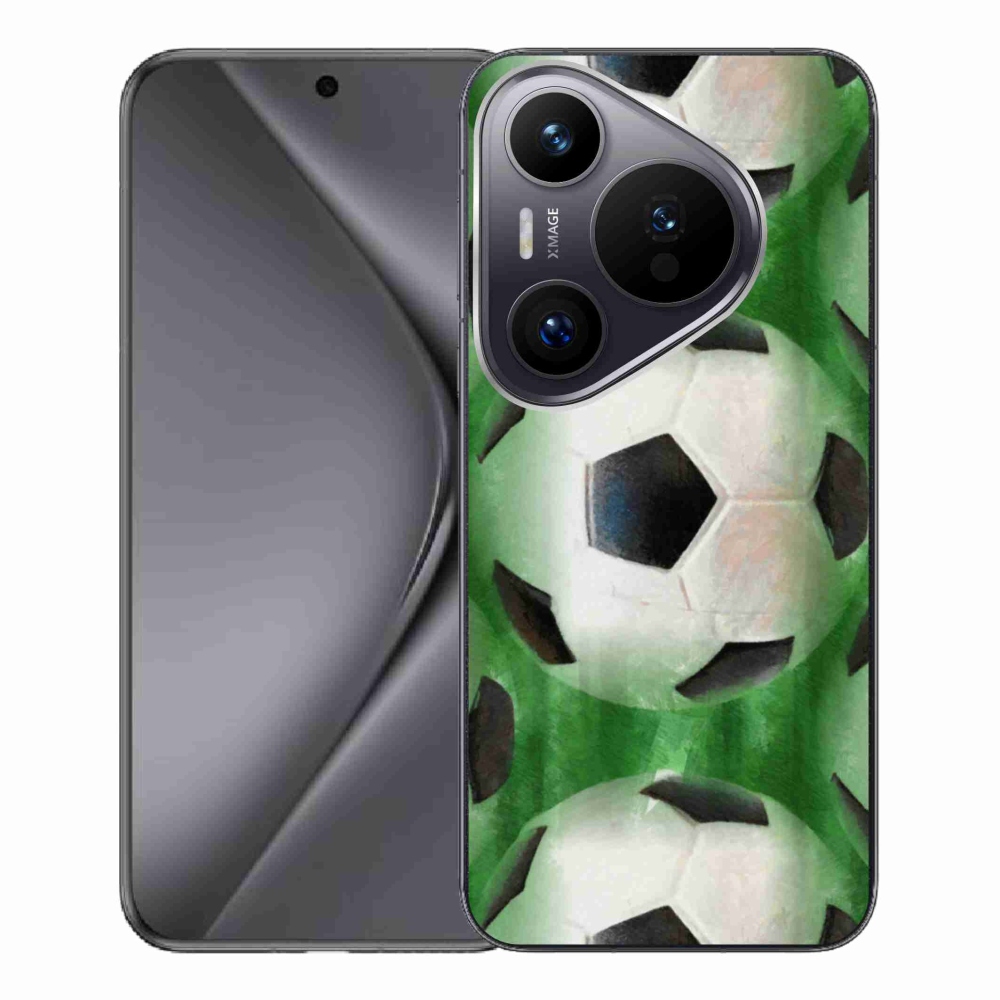 Gelový kryt mmCase na Huawei Pura 70 Pro - fotbalový míč