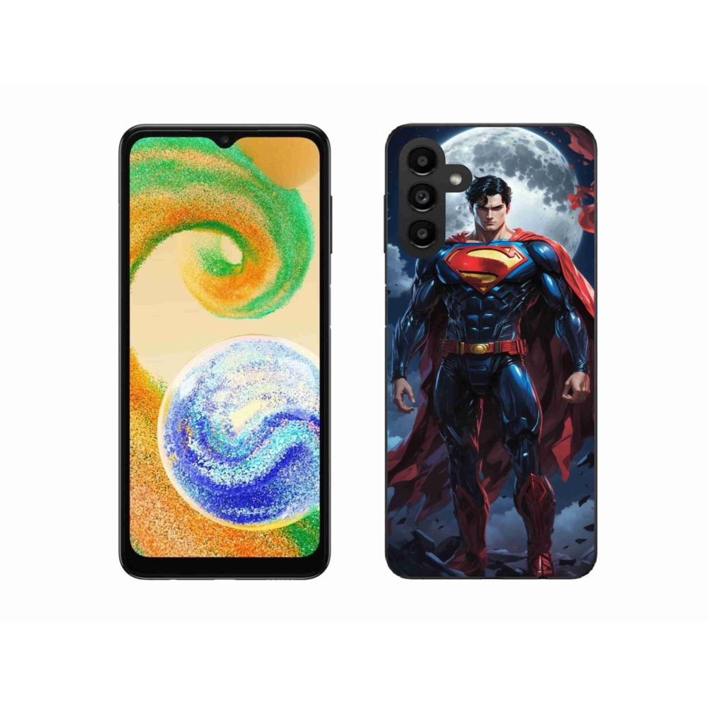Gelový kryt mmCase na Samsung Galaxy A04s (164.7x76.7x9.1mm) - superman