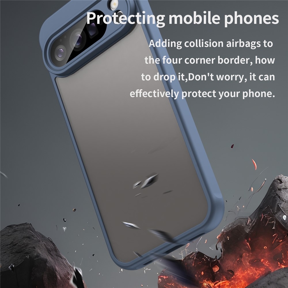 Proof gelový obal s pevnými zády na Google Pixel 10 Pro XL - modrý
