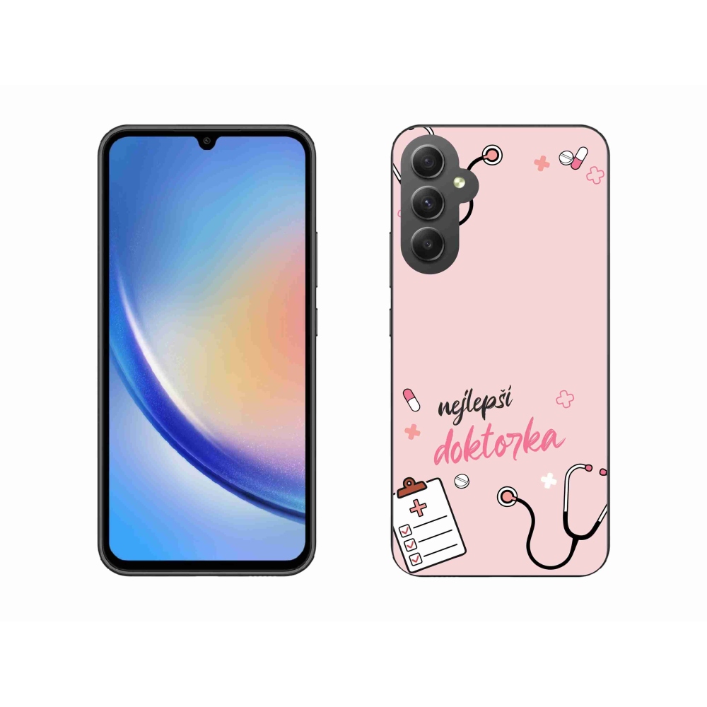 Gelový kryt mmCase na Samsung Galaxy A34 5G - nejlepší doktorka