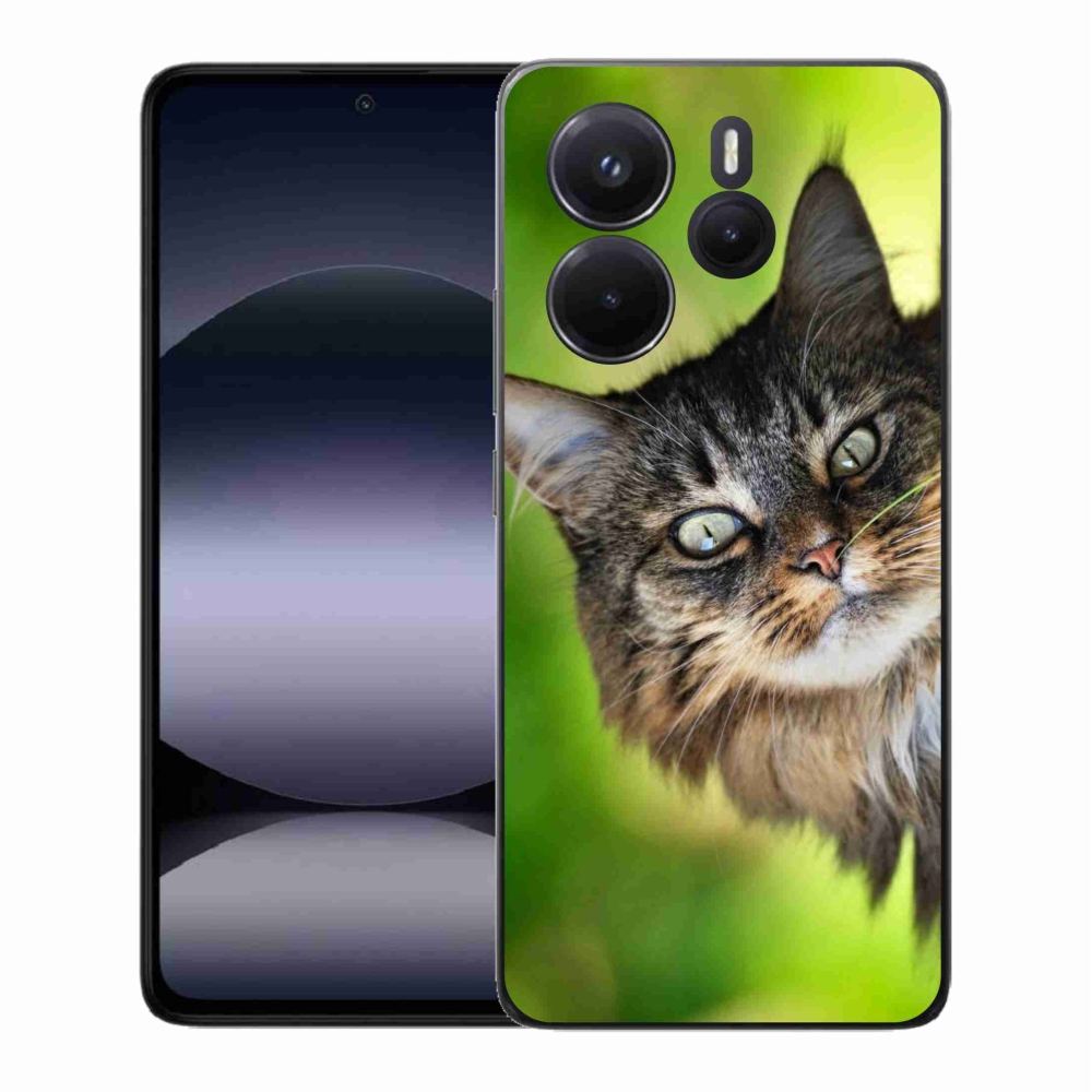 Gelový kryt mmCase na Xiaomi Redmi Note 14 - kočka 3