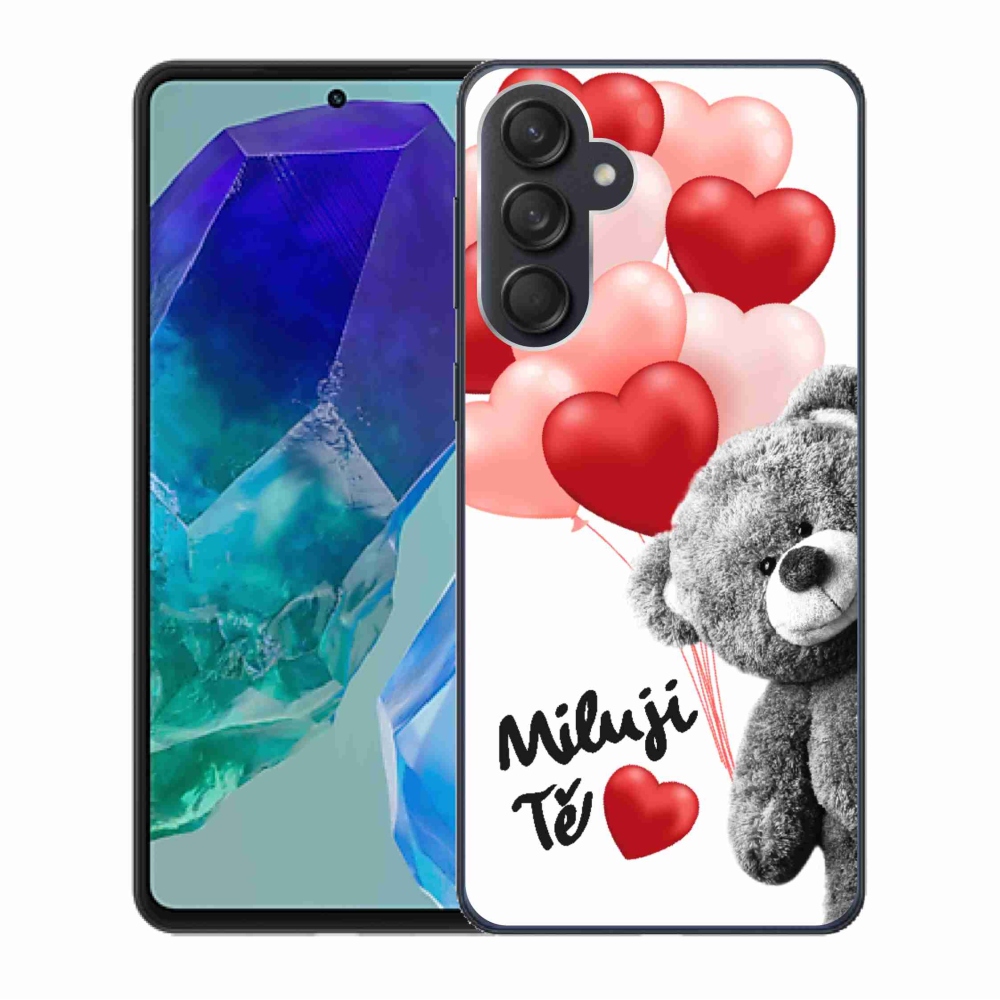 Gelový kryt mmCase na Samsung Galaxy M55 5G - miluji Tě