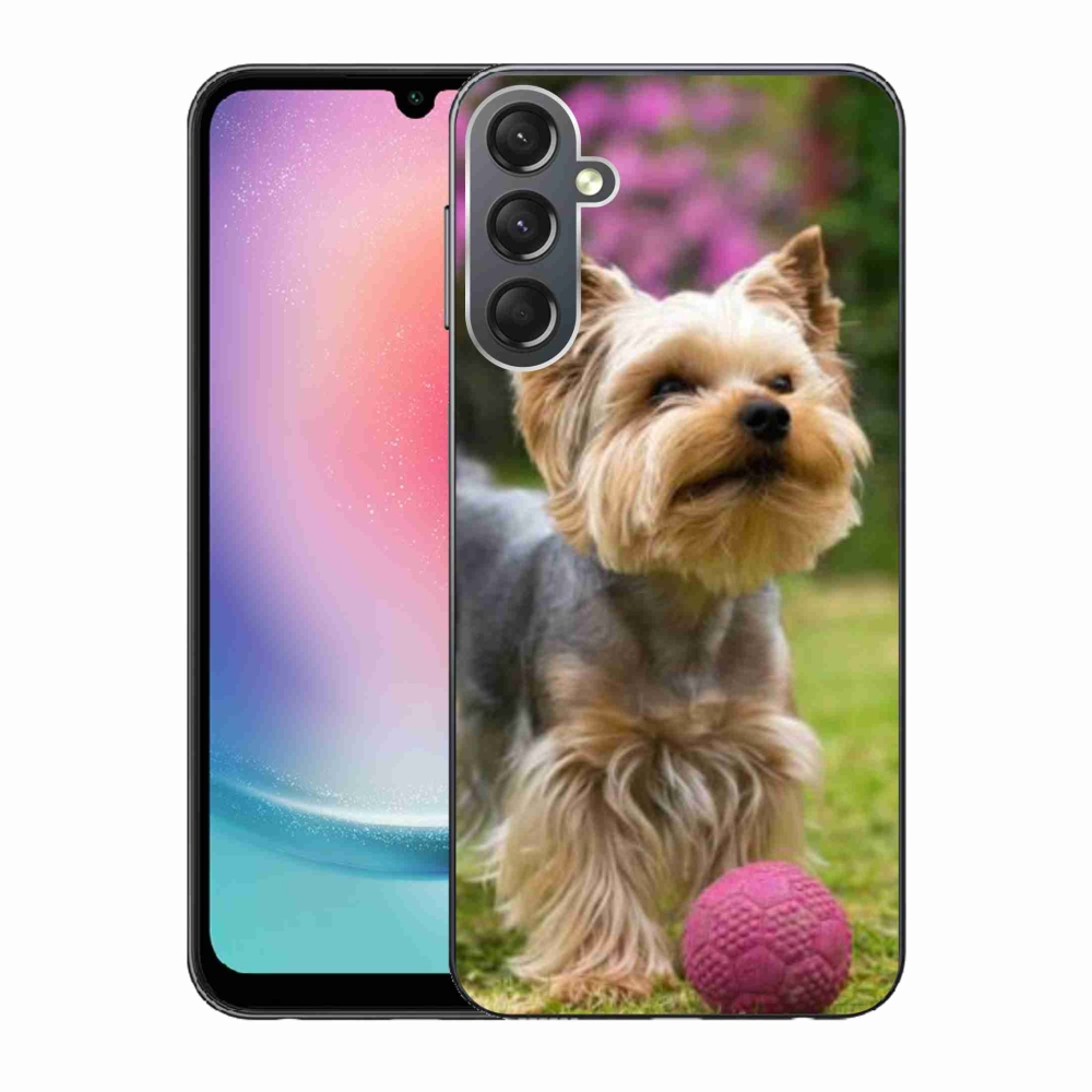 Gelový obal mmCase na Samsung Galaxy A24 - jorkšír 4