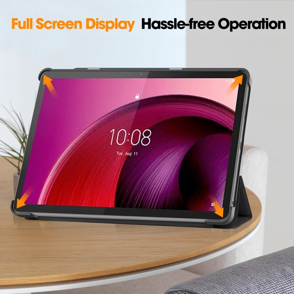 Case chytré zavírací pouzdro na Lenovo Tab M10 5G - černé