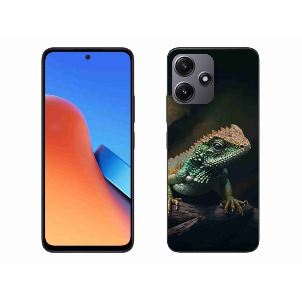 Gelový kryt mmCase na Xiaomi Redmi 12 5G - ještěr