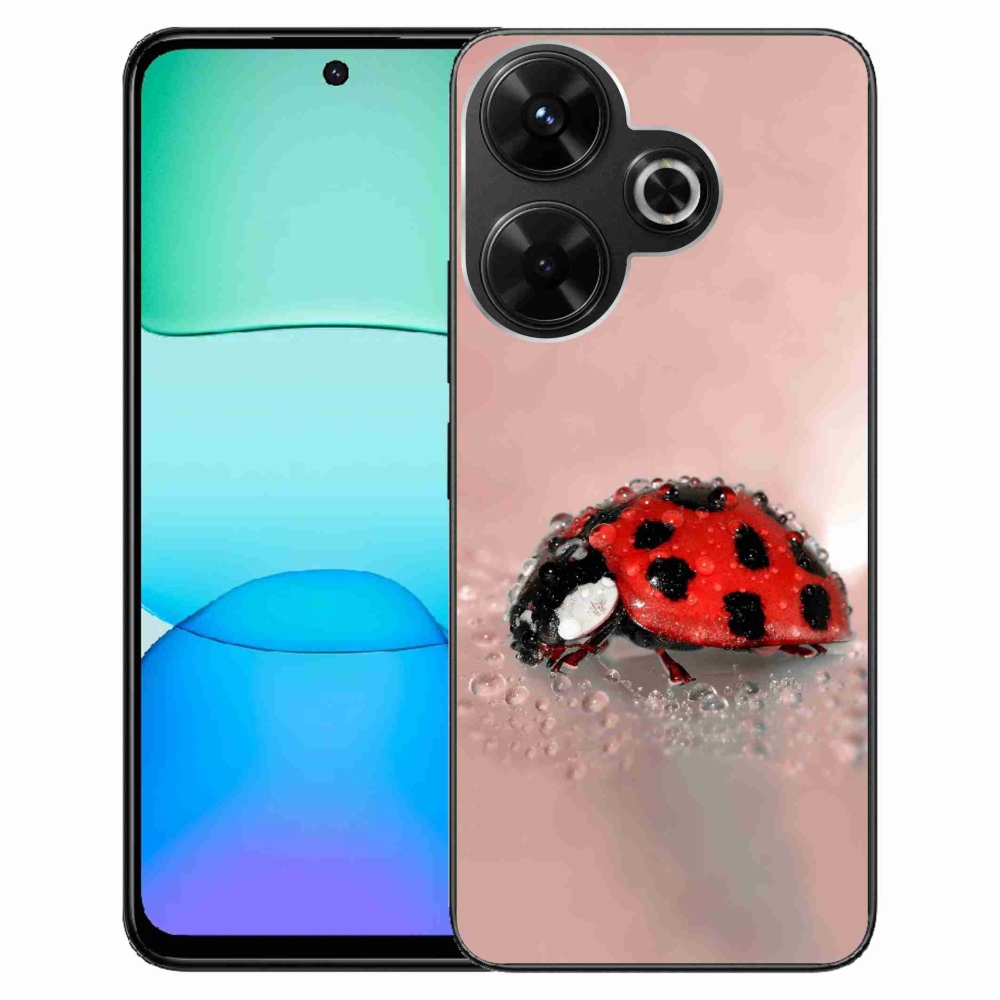 Gelový kryt mmCase na Xiaomi Redmi 13 4G/Poco M6 4G - beruška