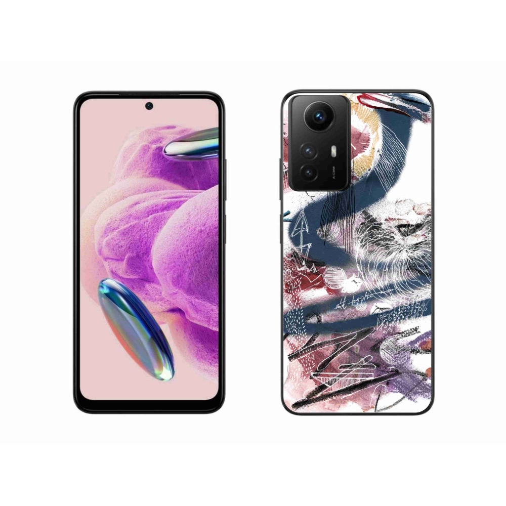 Gelový kryt mmCase na Xiaomi Redmi Note 12S - abstraktní motiv 28