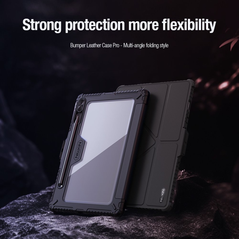 Nillkin Bumper PRO Protective Stand Case Multi-angle pro Samsung Galaxy Tab S10 FE Black