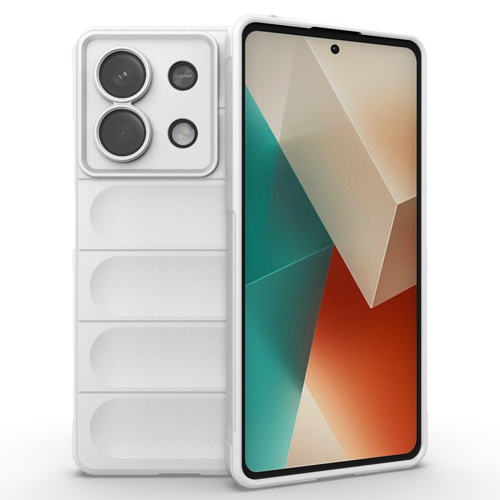 Rugg odolný gelový obal na Xiaomi Redmi Note 13 5G - bílý