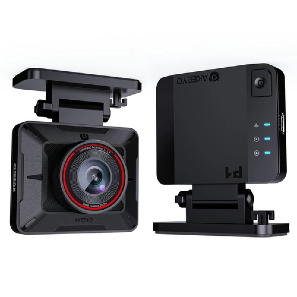 AKEEYO P1 Full HD autokamera 30 fps s WiFi a G senzorem - černá