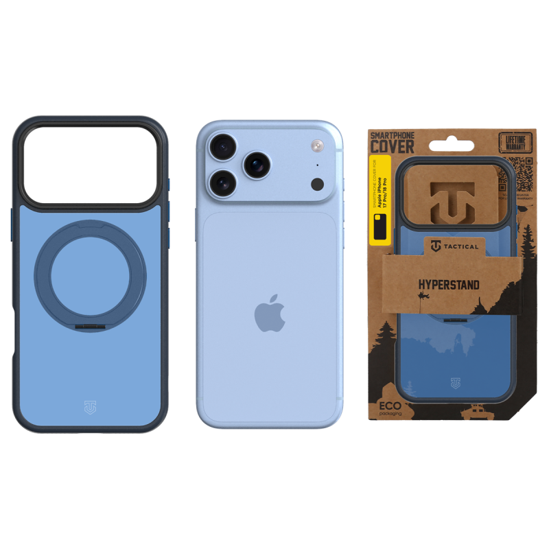 Tactical MagForce Hyperstand Kryt pro Apple iPhone 18 Pro/17 Pro Deep Blue