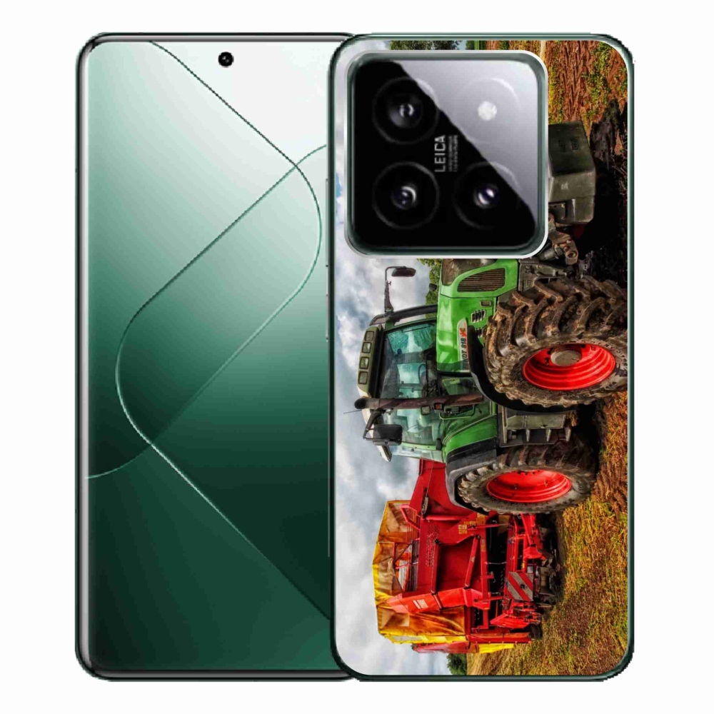Gelový kryt mmCase na Xiaomi 14 Pro - traktor 4