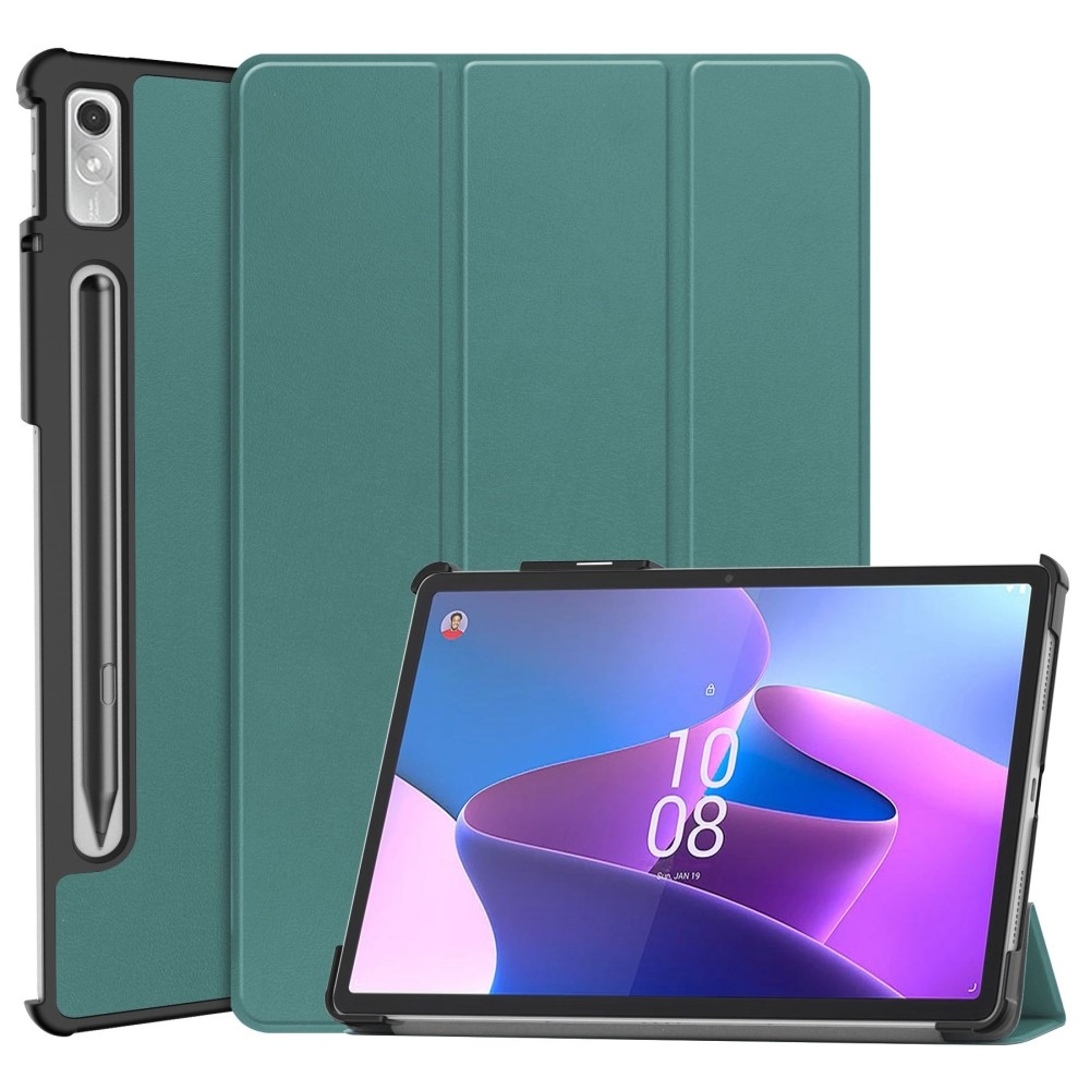 Case chytré zavírací pouzdro na Lenovo Tab P11 Pro (2.Gen) - zelené
