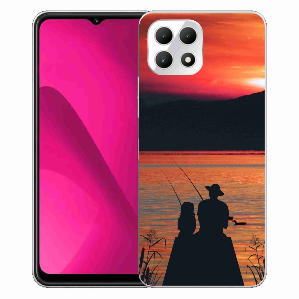 Gelový kryt mmCase na T-Mobile T Phone 2 - rybaření 3
