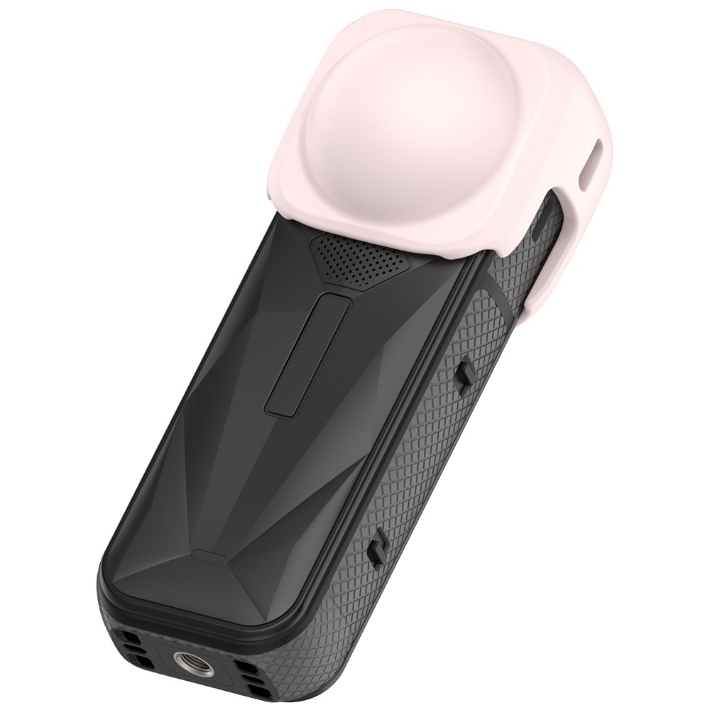 Silikonová krytka objektivů pro Insta360 X5 a X4 - růžová