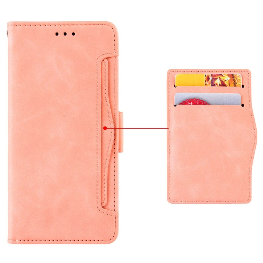 Cards knížkové pouzdro na Xiaomi Redmi Note 14S/Note 13 Pro 4G/Poco M6 Pro - růžové