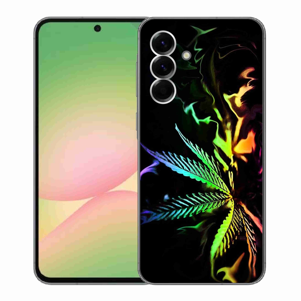 Gelový kryt mmCase na Samsung Galaxy A56 5G - konopí 2