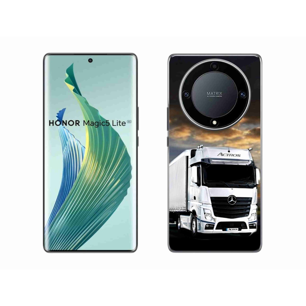 Gelový kryt mmCase na Honor Magic 5 Lite 5G - kamion