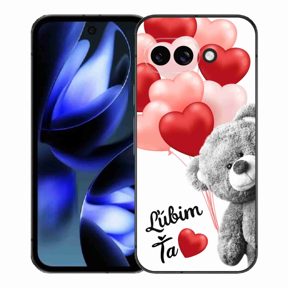 Gelový kryt mmCase na Google Pixel 9a - ľúbim ťa sk