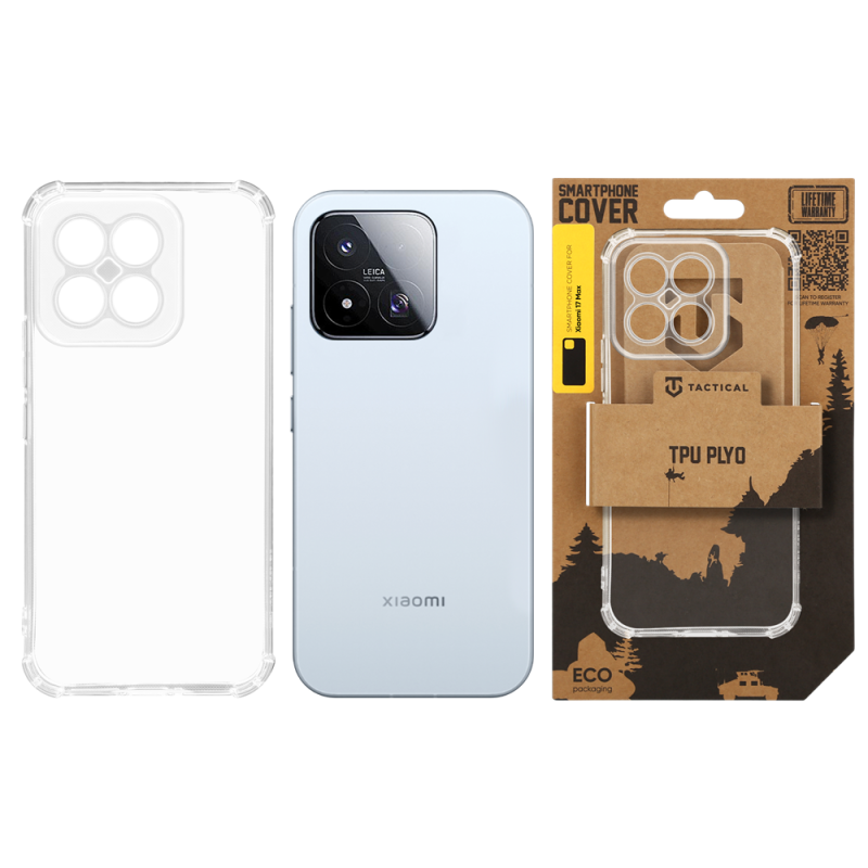 Tactical TPU Plyo Kryt pro Xiaomi 17 Max Transparent
