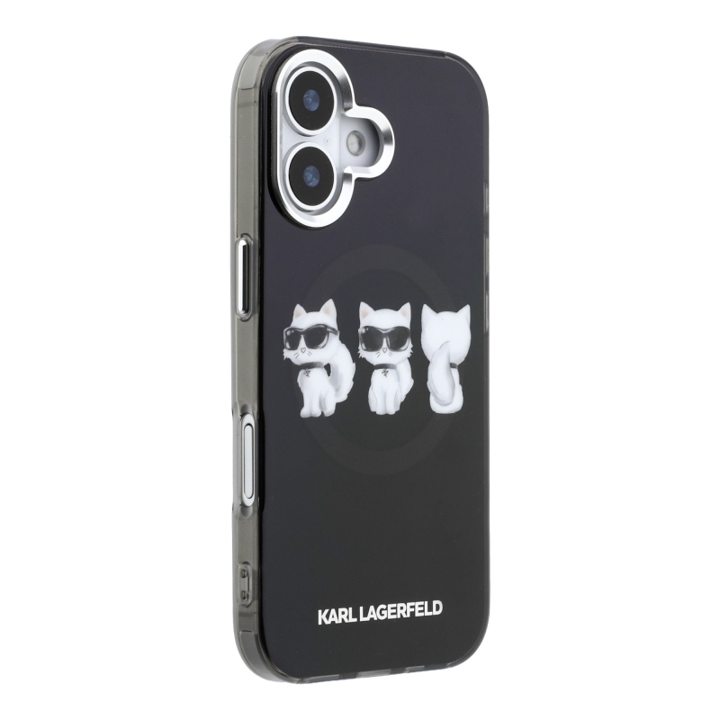 Karl Lagerfeld IML Choupette Trio Watercolor MagSafe Zadní Kryt pro iPhone 17