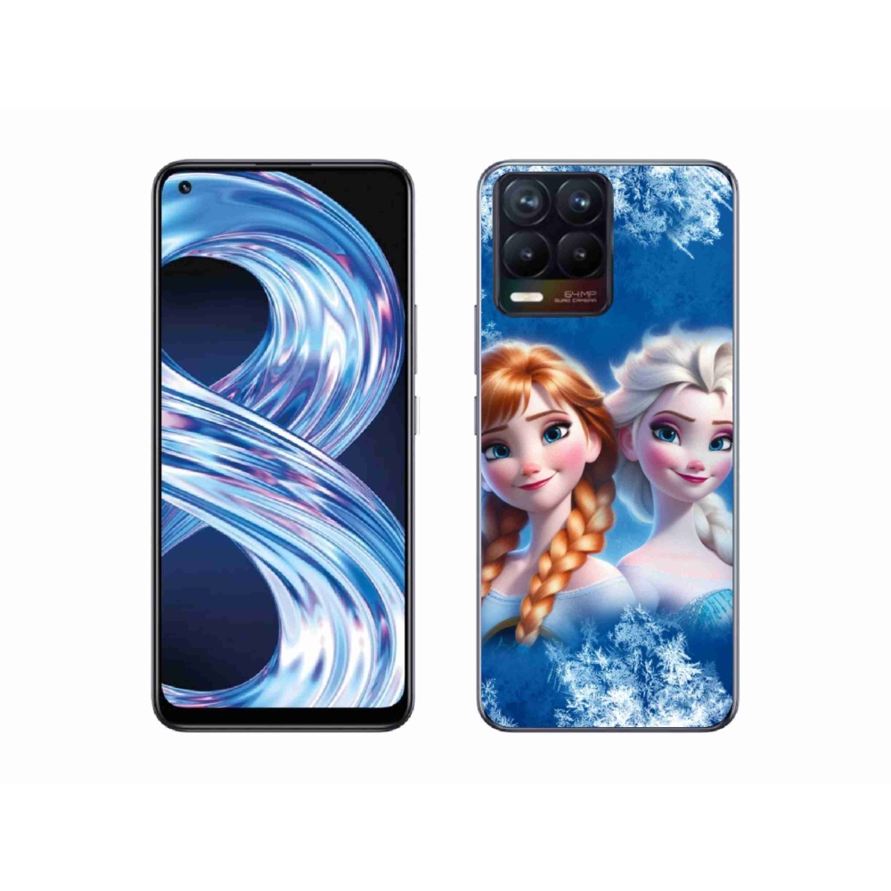 Gelový kryt mmCase na Realme 8 Pro - ledové království 2