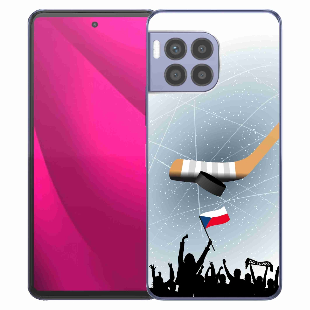 Gelový kryt mmCase na T-Mobile T Phone 2 Pro - fanoušci hokeje