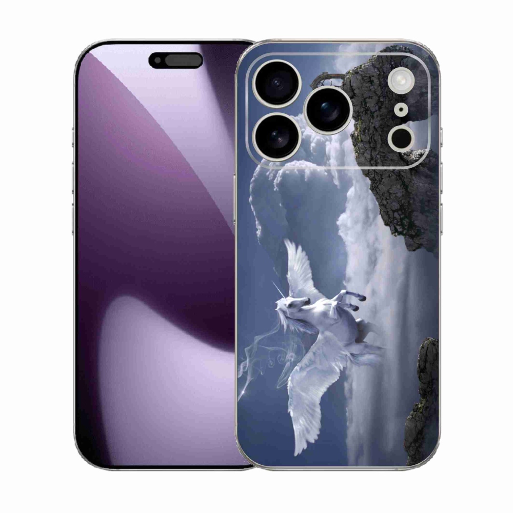 Gelový kryt mmCase na iPhone 17 Pro - pegas
