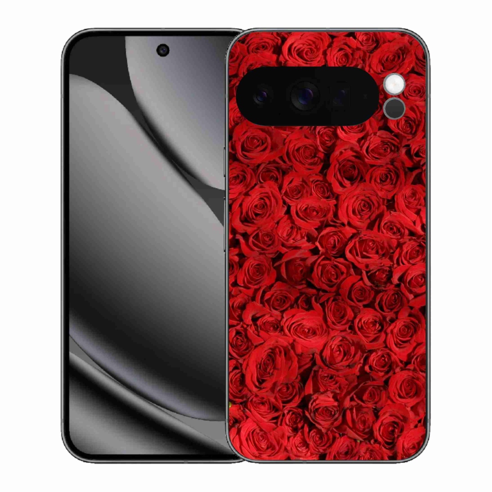 Gelový kryt mmCase na Google Pixel 10 Pro XL - růže