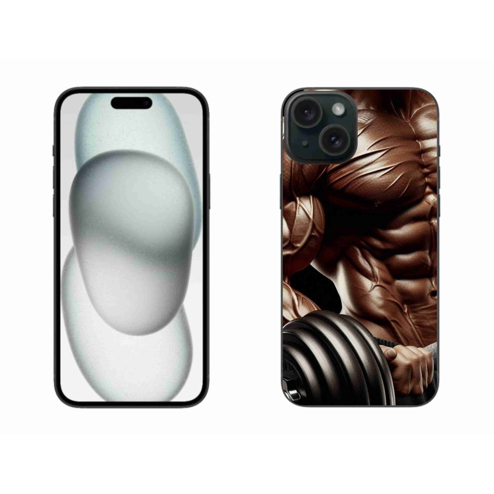 Gelový kryt mmCase na iPhone 15 Plus - posilování 4