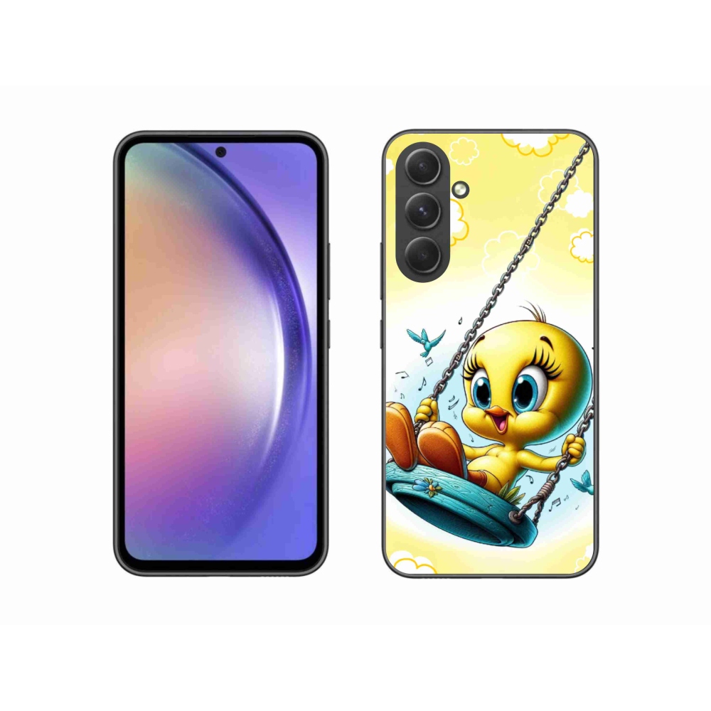 Gelový kryt mmCase na Samsung Galaxy A54 5G - tweety