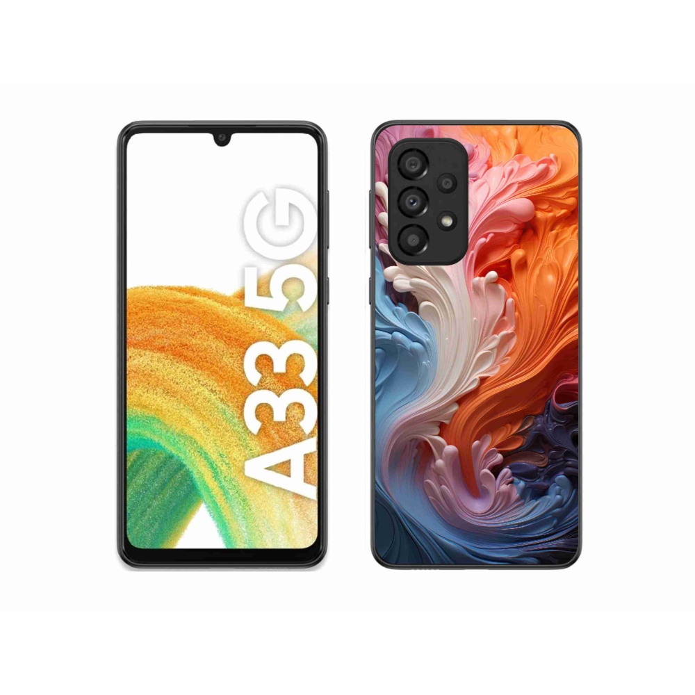 Gelový kryt mmCase na Samsung Galaxy A33 5G - abstraktní motiv 8