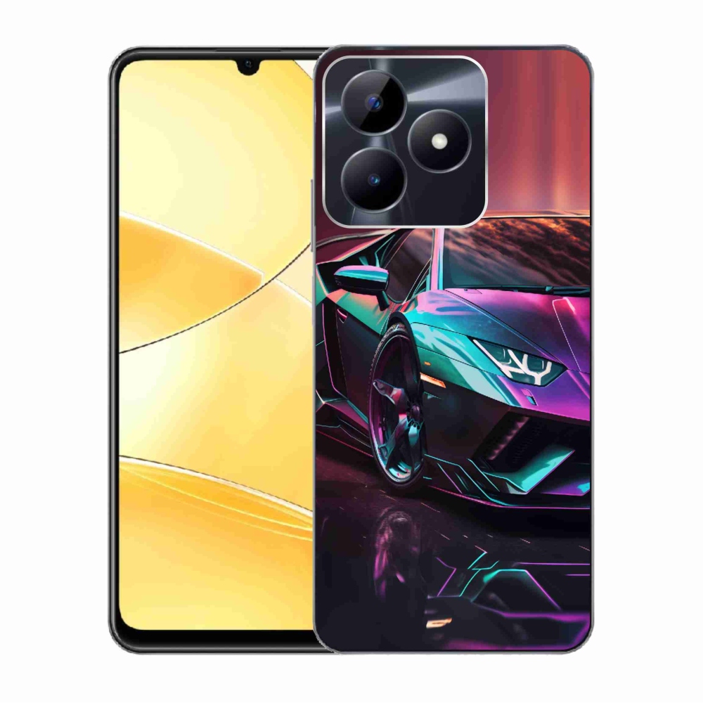 Gelový kryt mmCase na Realme C51/C53 - auto 8