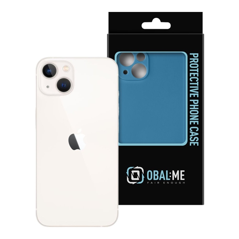 OBAL:ME Matte TPU Kryt pro Apple iPhone 13 Dark Blue