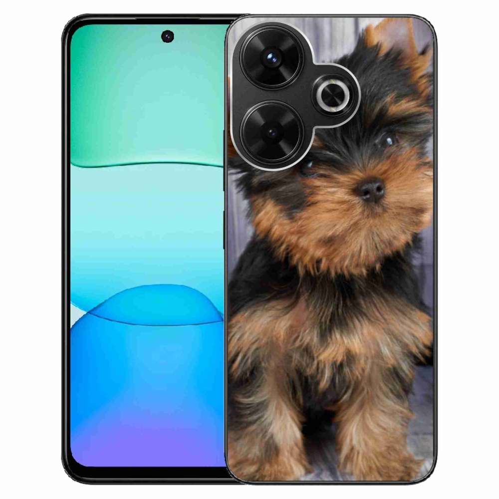 Gelový obal mmCase na Xiaomi Redmi 13 4G/Poco M6 4G - jorkšír 9