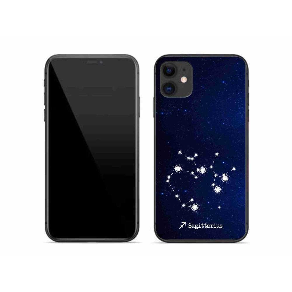 Gelový kryt mmCase na iPhone 11 - souhvězdí Střelce