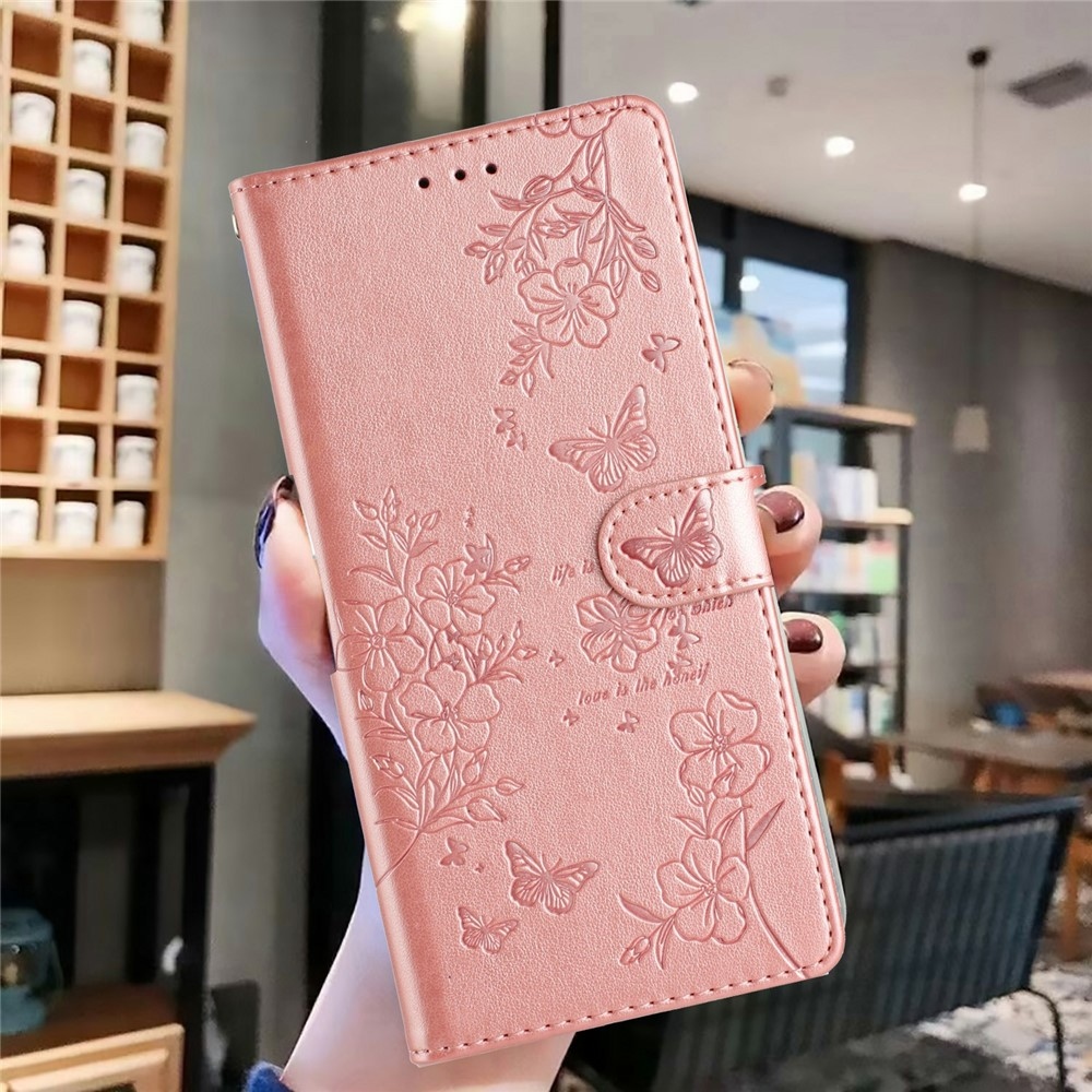Floralis knížkové pouzdro na Xiaomi 15T Pro - růžovozlaté