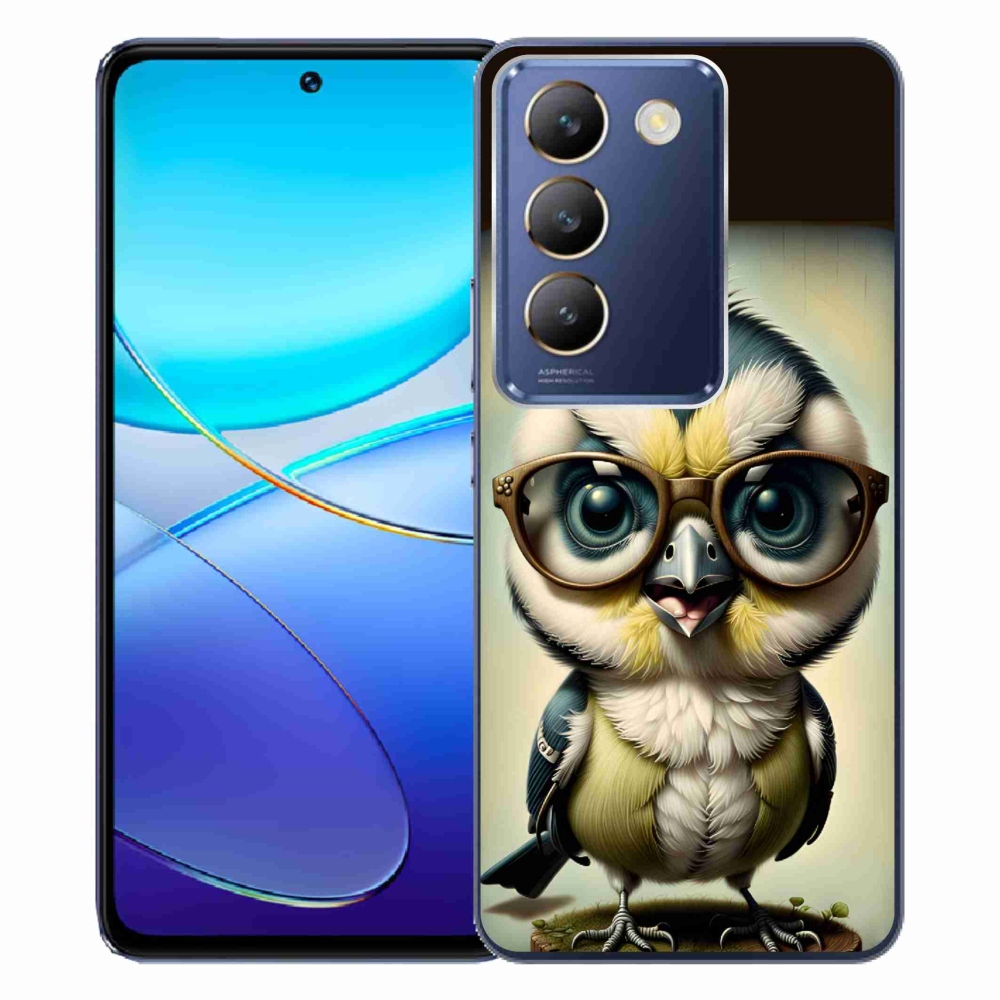 Gelový kryt mmCase na Vivo V40 SE 4G/5G - mládě s brýlemi