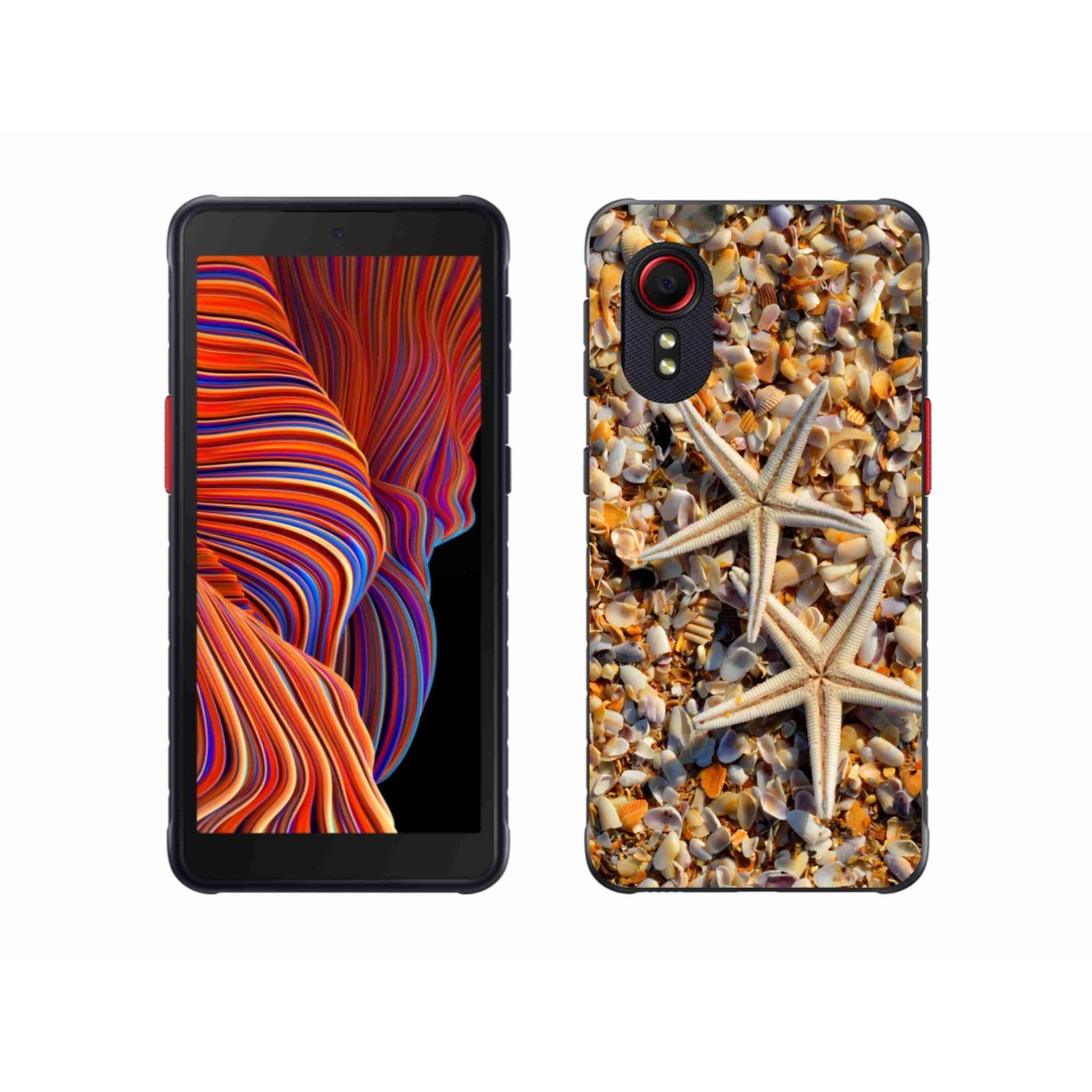 Gelový kryt mmCase na Samsung Galaxy Xcover 5 - mořské hvězdice