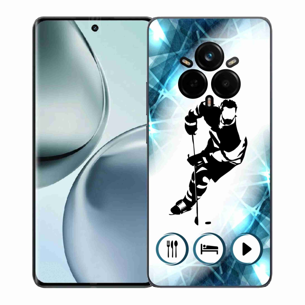 Gelový kryt mmCase na Realme 14 Pro+ 5G - hokej 1