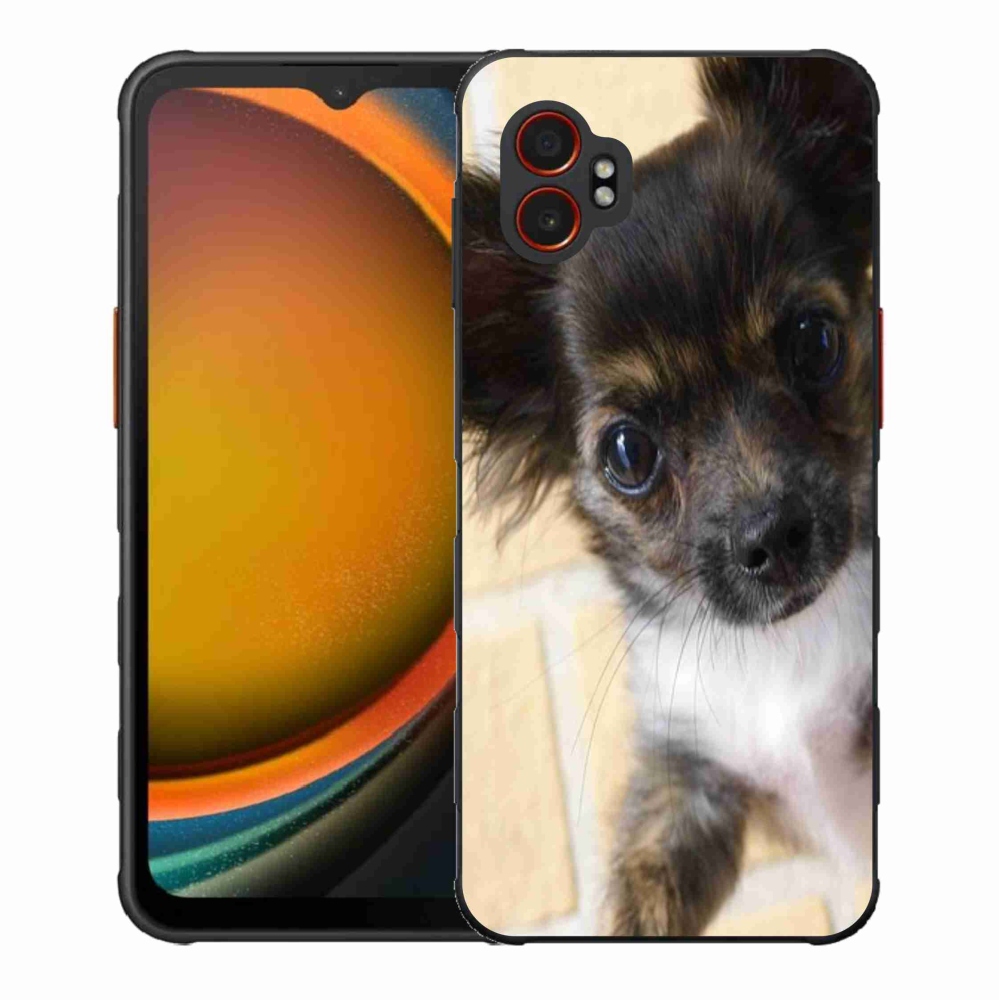 Gelový kryt mmCase na Samsung Galaxy Xcover 7 Pro - čivava 2