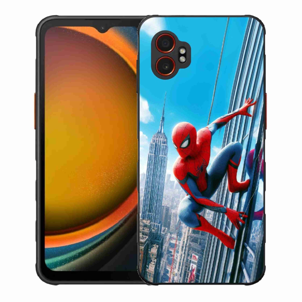Gelový kryt mmCase na Samsung Galaxy Xcover 7 Pro - spiderman