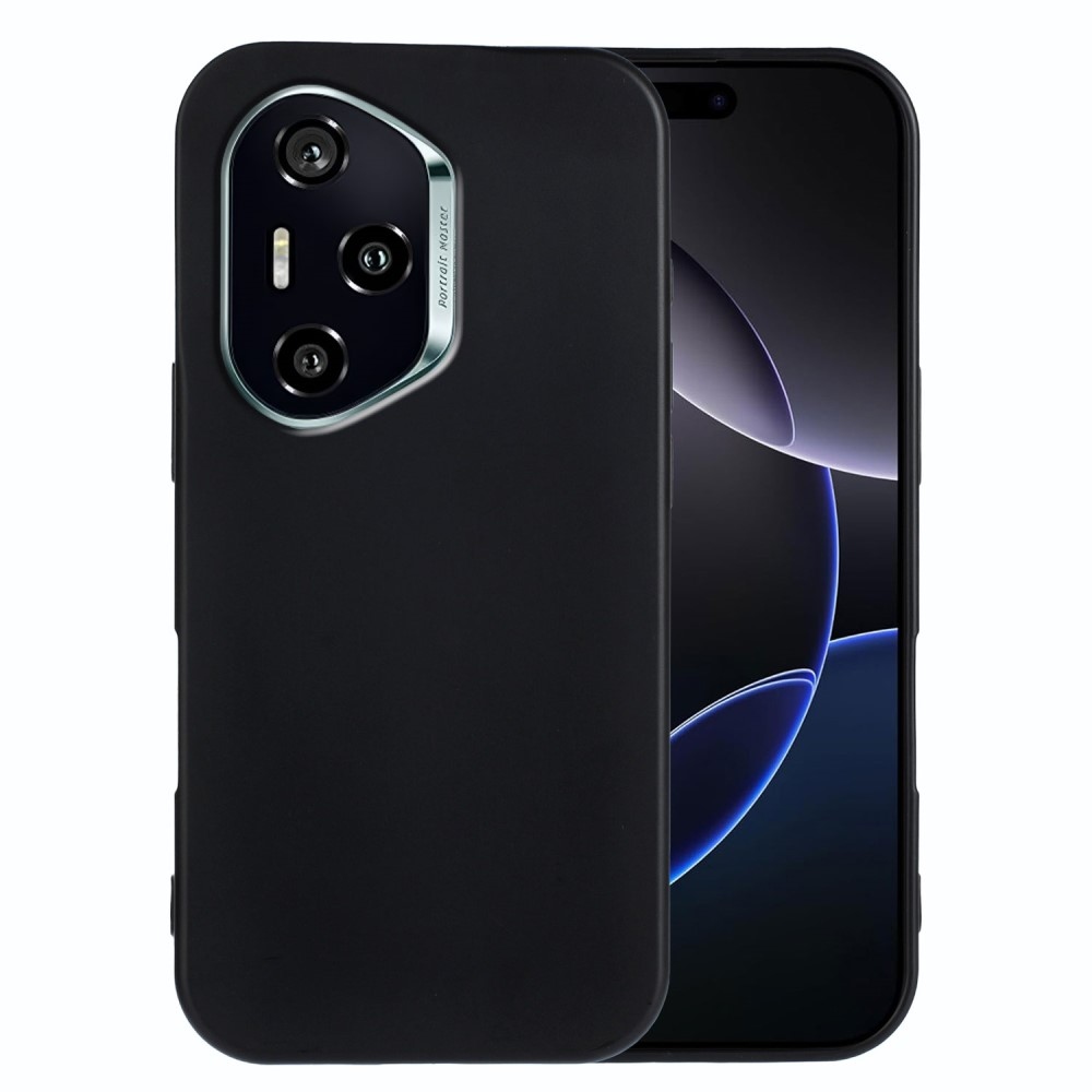 Matný gelový obal na Honor 400 - černý