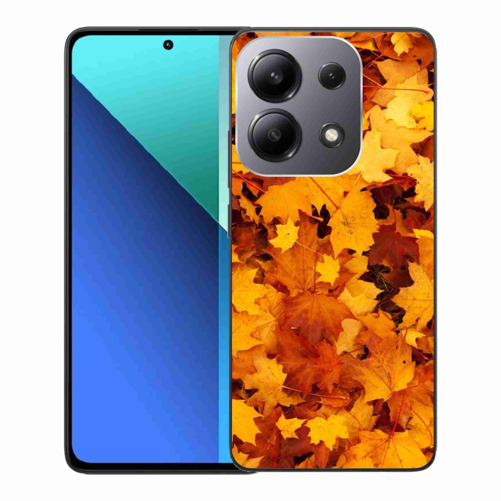 Gelový kryt mmCase na Xiaomi Redmi Note 13 - javorové listy