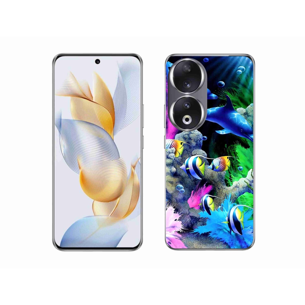 Gelový obal mmCase na Honor 90 - mořský svět