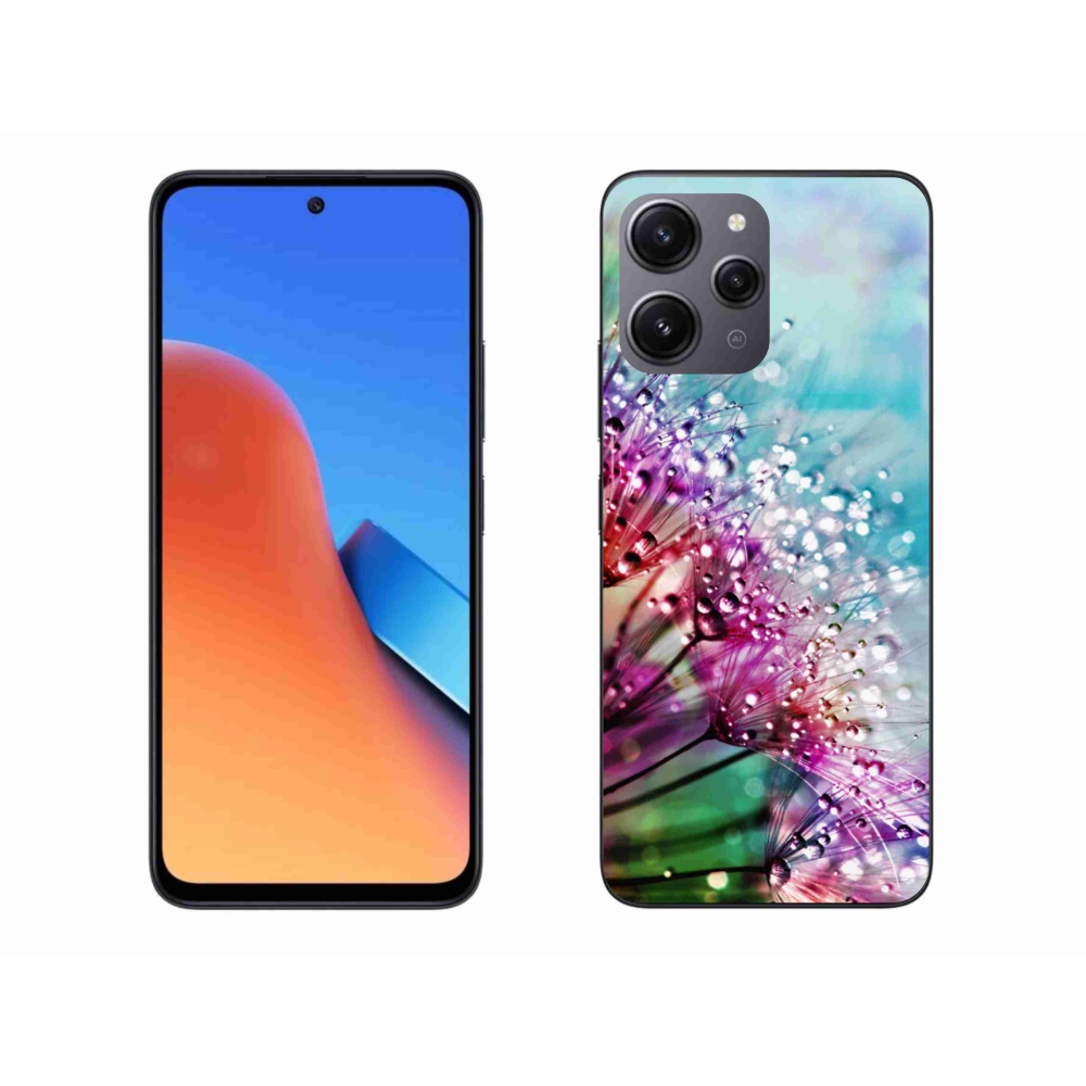 Gelový kryt mmCase na Xiaomi Redmi 12 - barevné květy