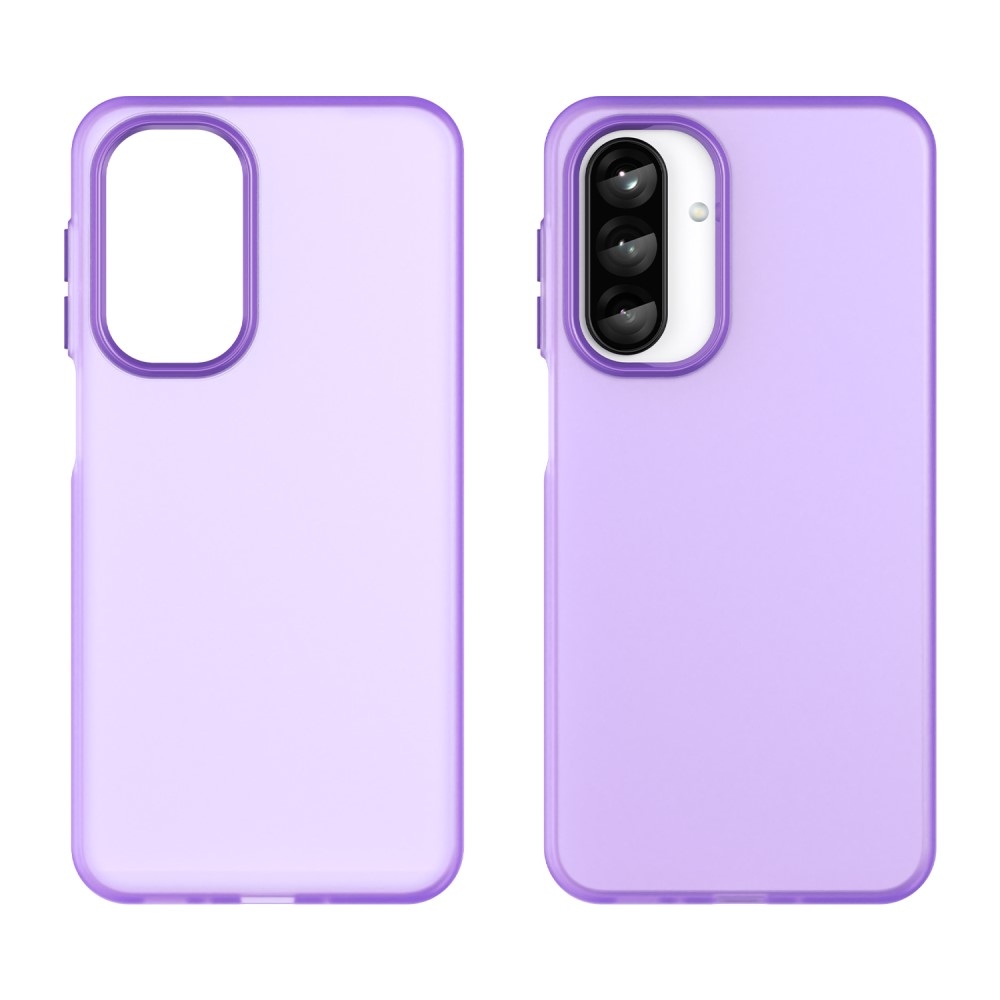 Candys matný gelový obal na Samsung Galaxy A26 5G - fialový