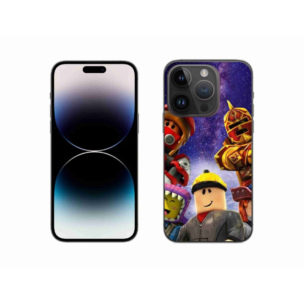 Gelový kryt mmCase na iPhone 14 Pro 6.1 - roblox 3
