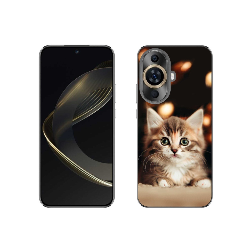 Gelový kryt mmCase na Huawei Nova 11 - roztomilé kotě 2